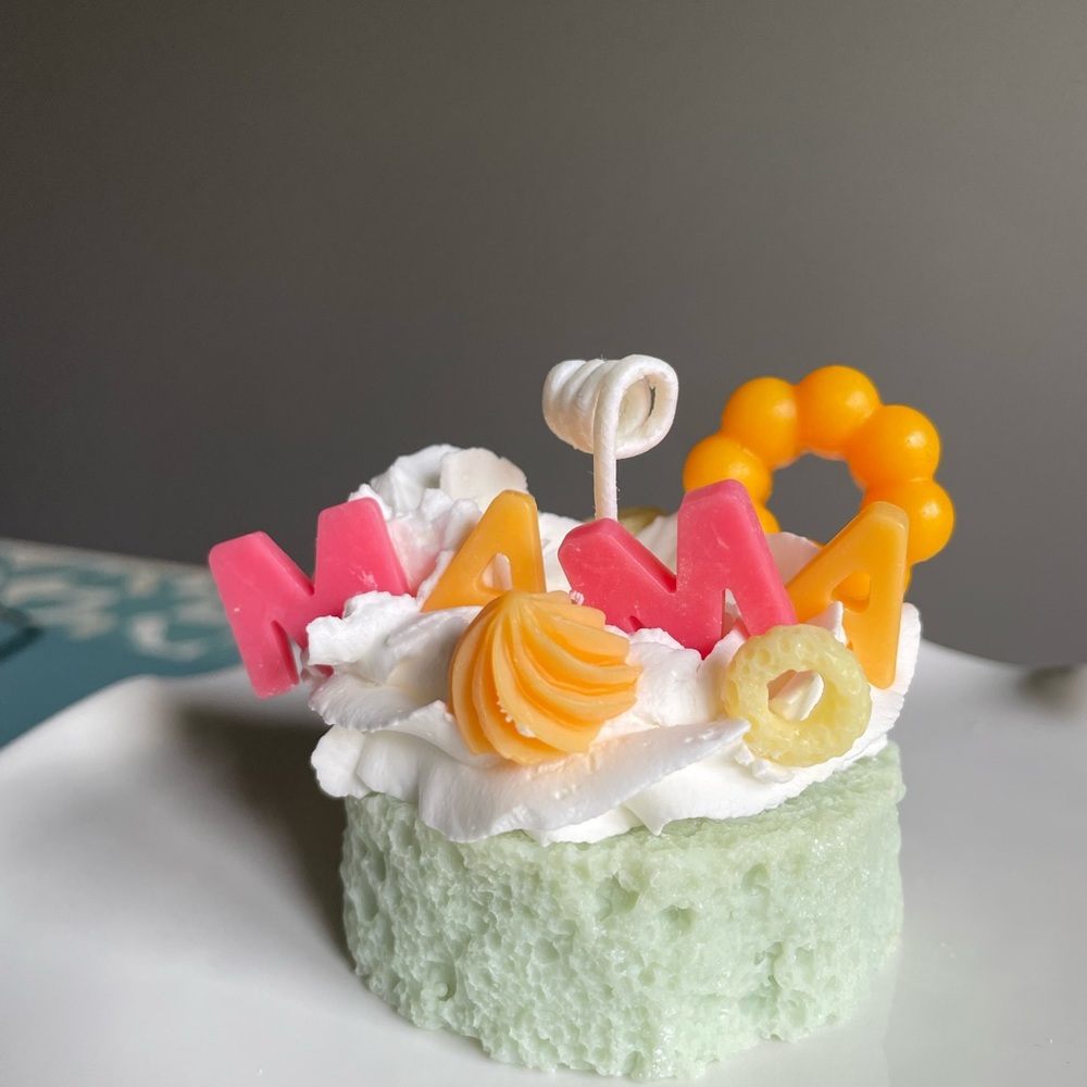 Handmade Dessert Candle - MAMA